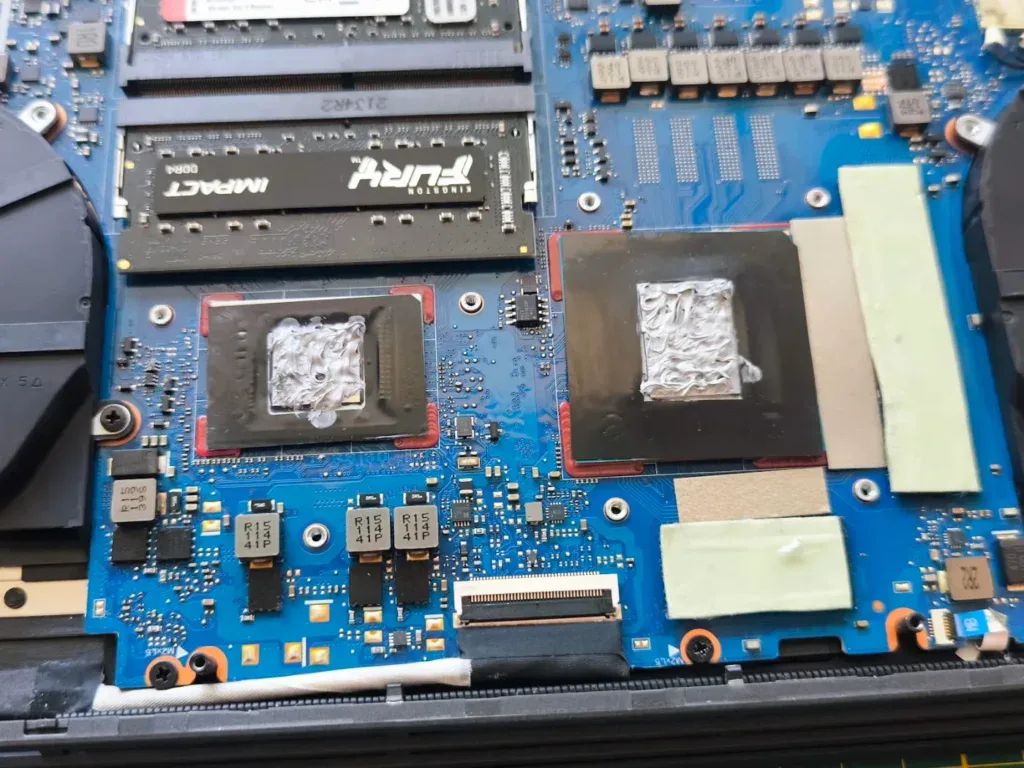 Preinštalovanie PC Košice – notebook s novým SSD pred inštaláciou Windows