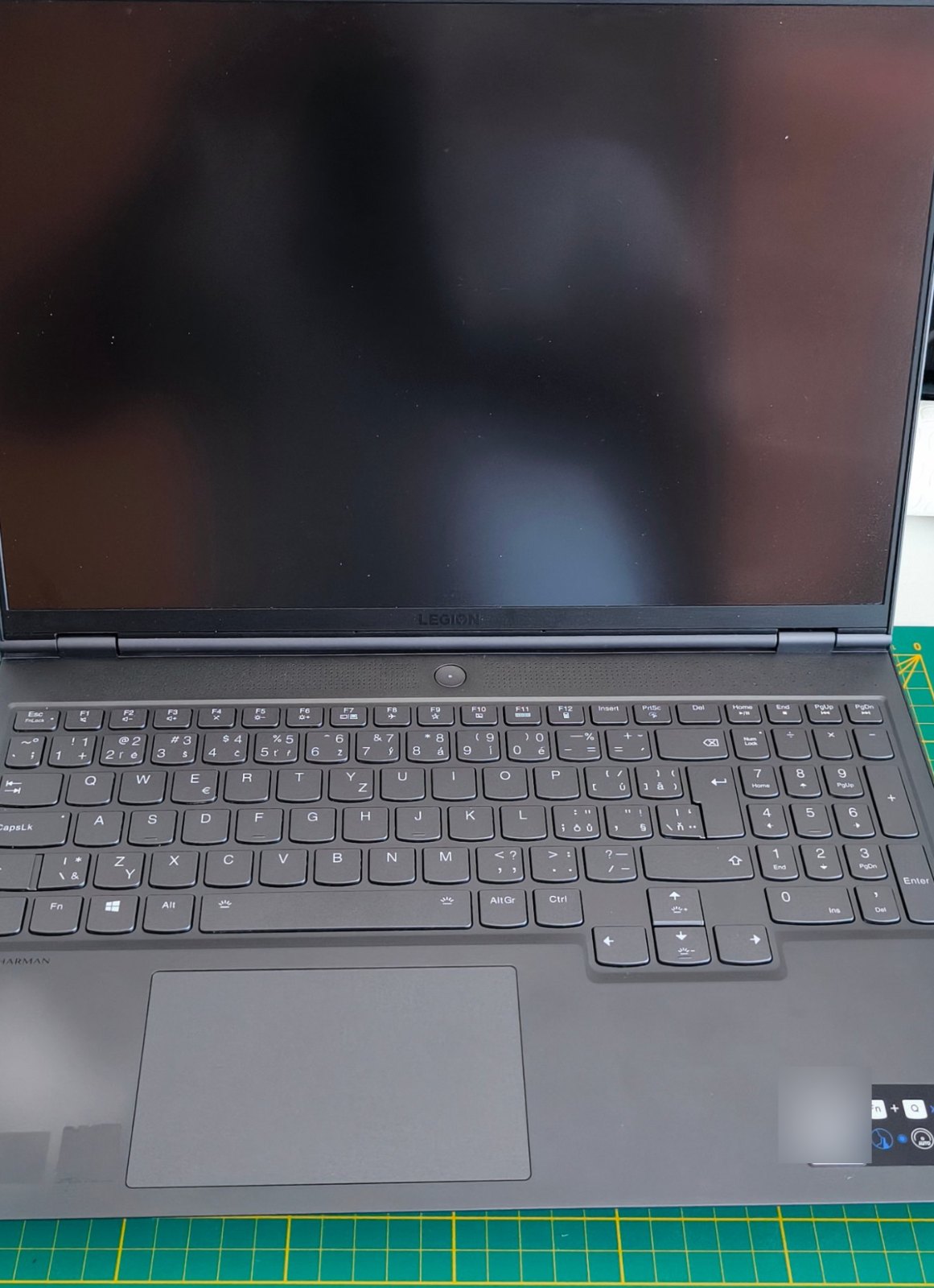 Reball CPU – Lenovo Legion 7 s reštartmi, oprava ktorú robí málokto, Košice 2 Lenovo Legion 7 16ACHg6 v servise